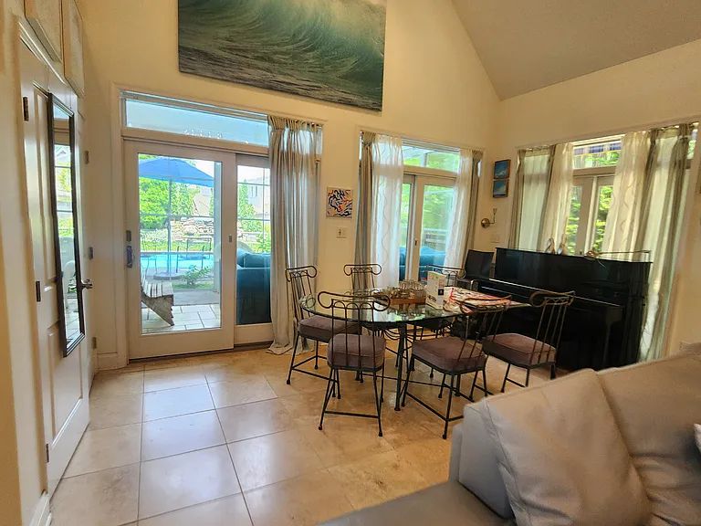 Dining area