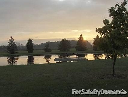 SUMMER NIGHT LOOKING FROM THE DECK