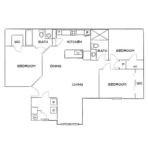 Floor plan Design 3A