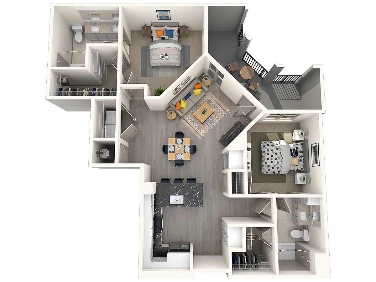 Floor plan B2B