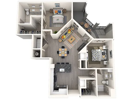 Floor plan B2B