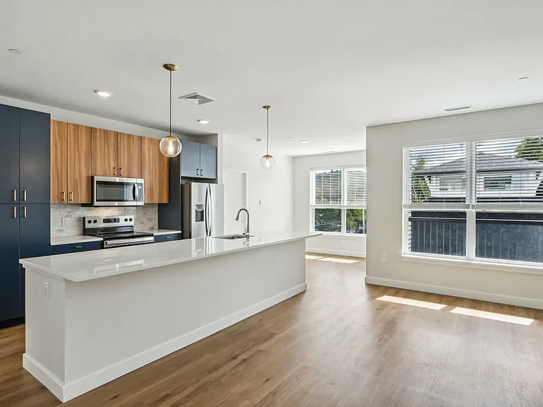 The Alder Floor Plan Living Area and Kitchen