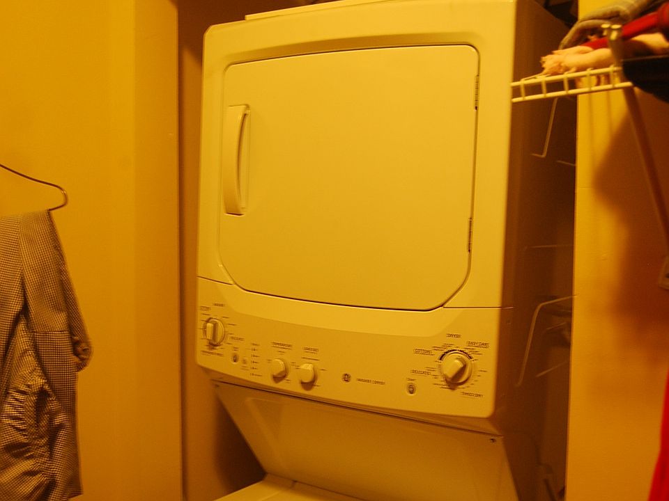 In unit washer/dryer
