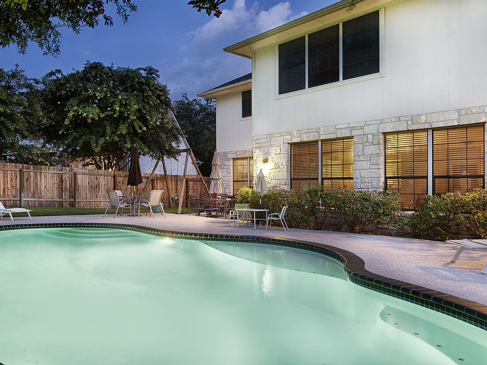 rear exterior with pool