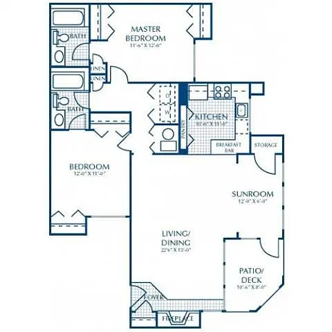 Floor plan Magnolia