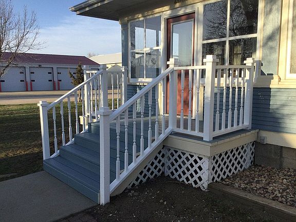 Before front door painted
