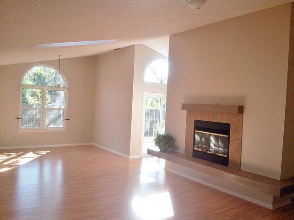 Expansive Living room boasts 2 sided fireplace (looks only, no fires)