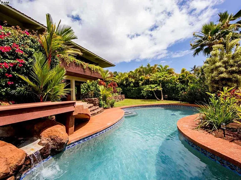 Waterfall Swimming Pool