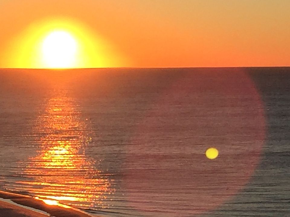 Evening Sunset from balcony