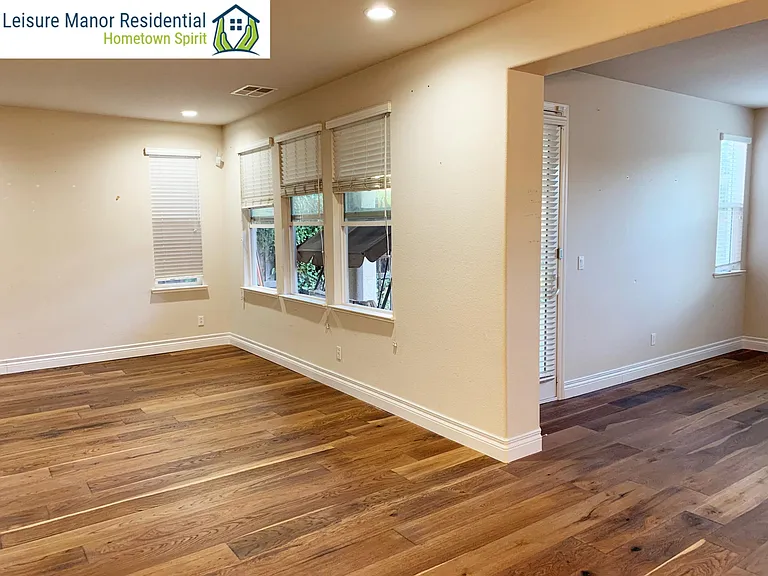 Living Room and Family Room