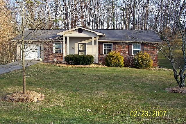 eye level view from road