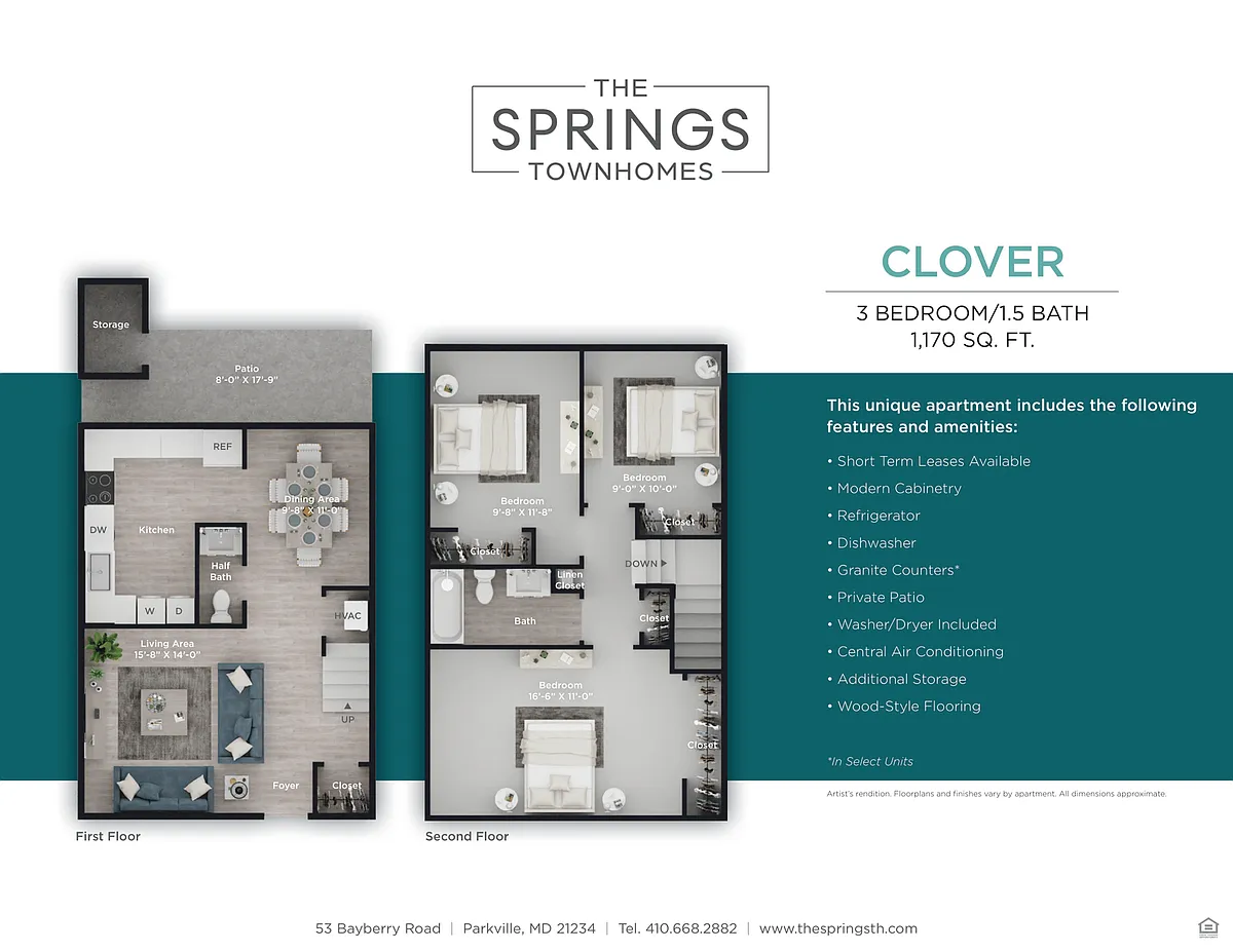 Floor plan Clover