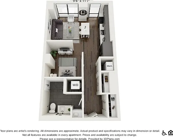 S4 | Studio | 597 sq ft S4 | Studio | 597 sq ft