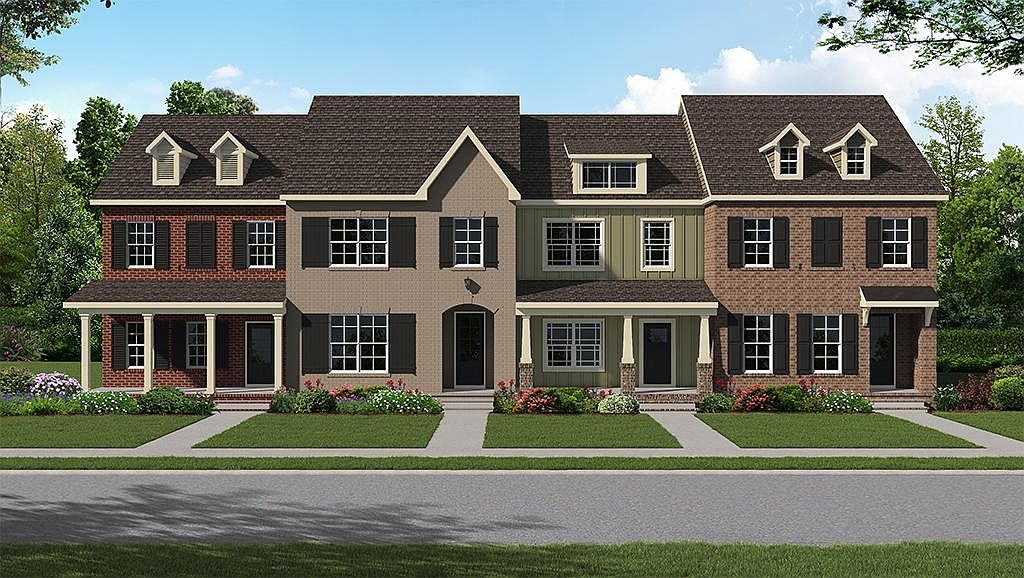 The Monterey Plan The Knoll At Fairvue Townhomes Gallatin Tn 37066 Zillow