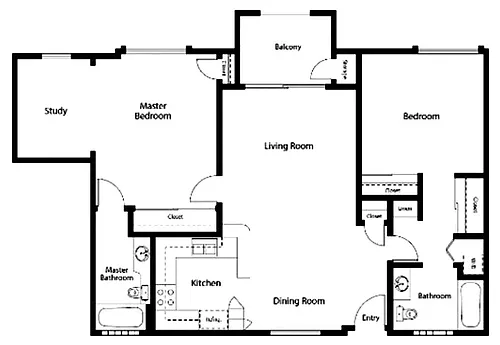 Floor plan Pico D