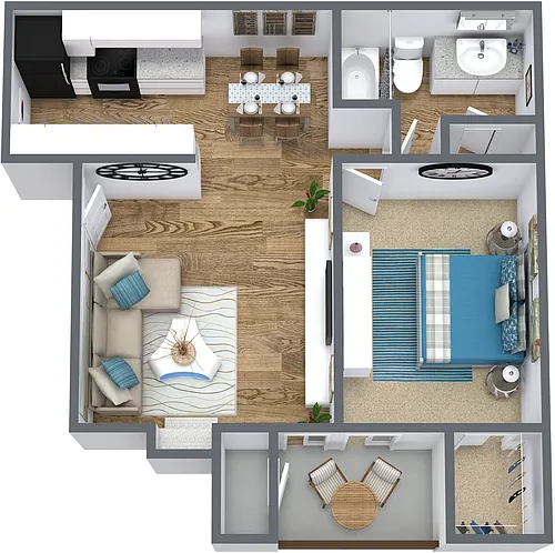 Floor plan A1