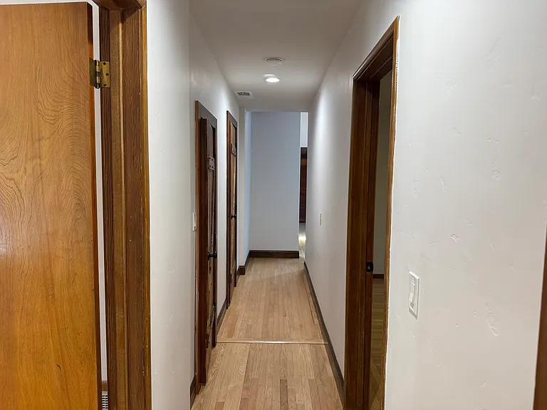 Hallway to bedrooms and bathrooms.