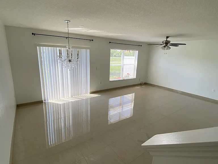 Dining Area and Living Area Combo ... View from Staircase