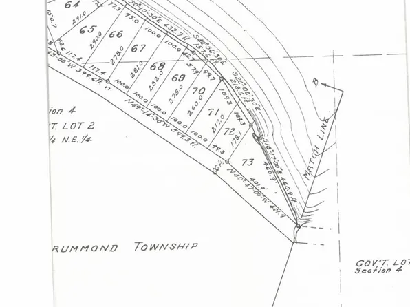 LOT 73 E Channel Rd, Drummond Island, MI 49726