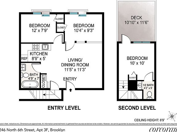 2nd image of 246 N 6th St #3FF