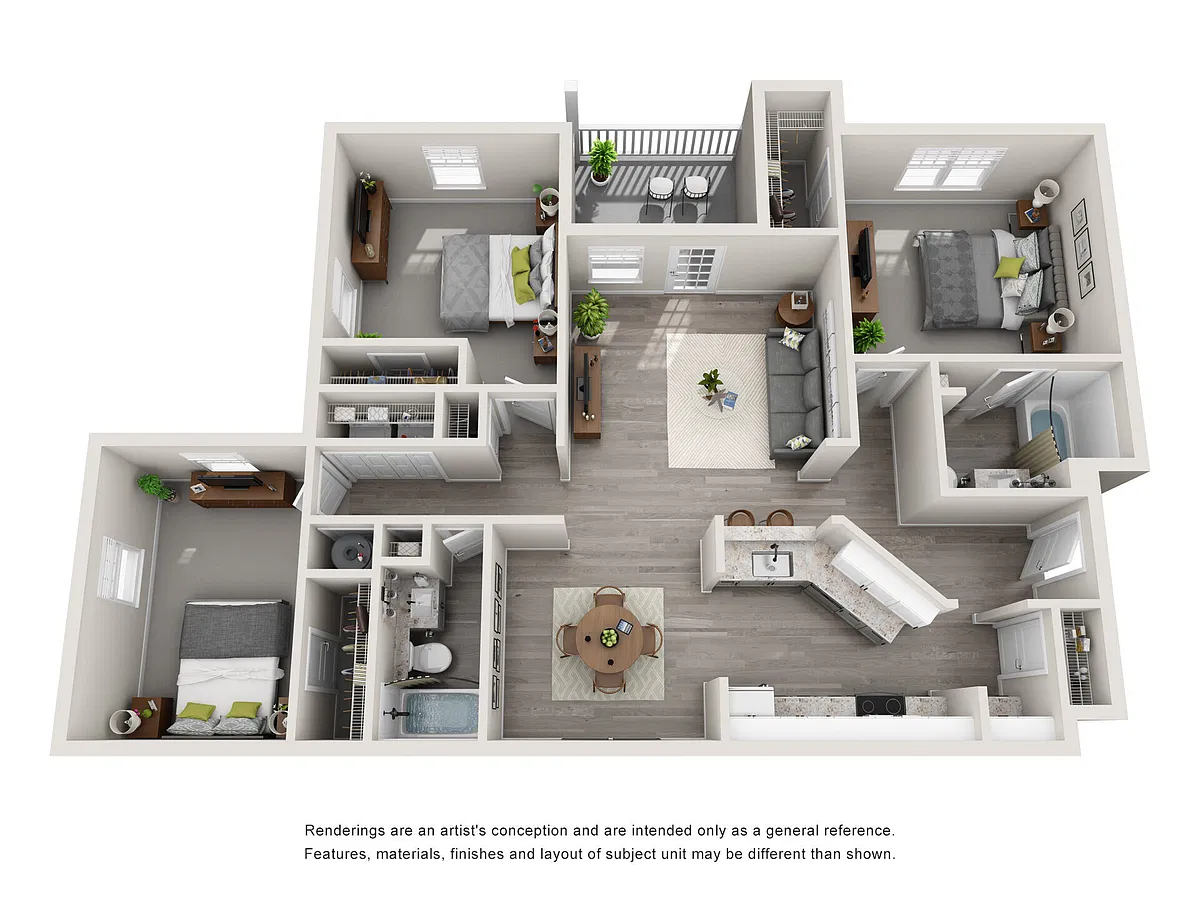 Floor plan Pinehurst *Newly Renovated
