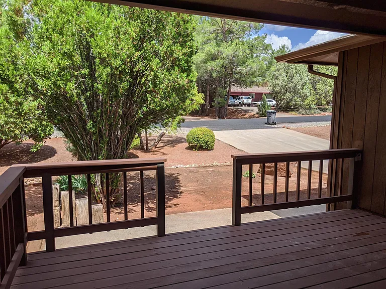 Front patio entrance