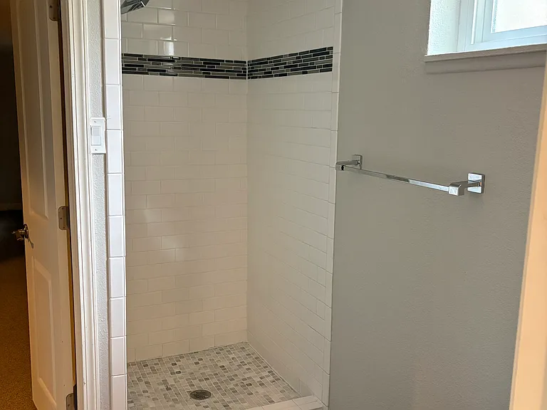 Basement shower