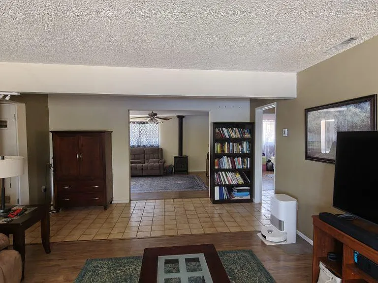 Living room to family room
