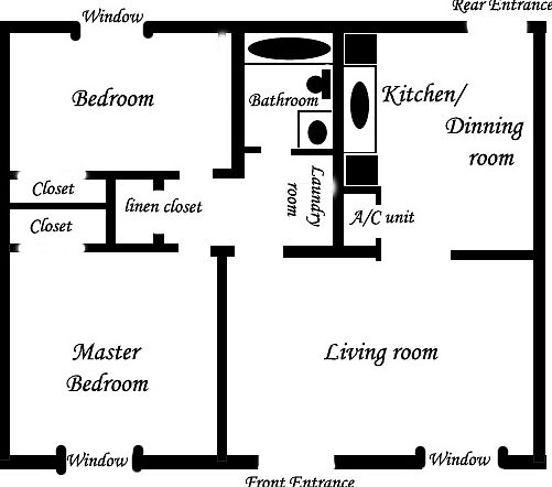 2nd image of 2821 Club Plaza Rd APT B