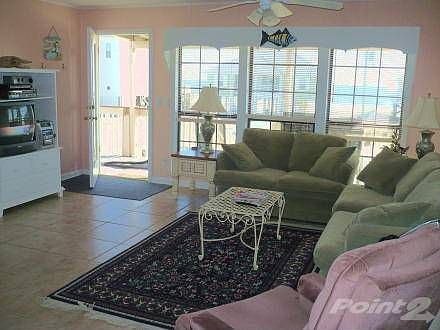 Living room with view