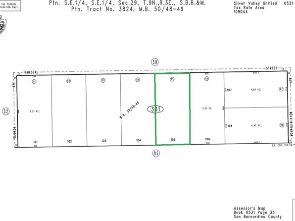 44701 Temescal St Lot 105, Newberry Springs, CA 92365