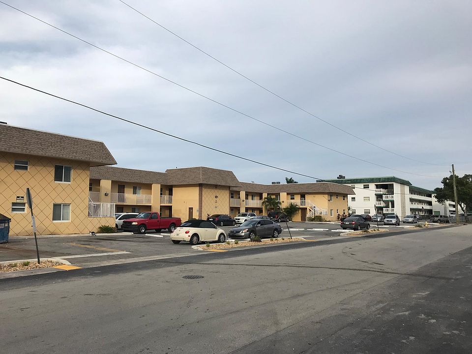 Bright lights at night