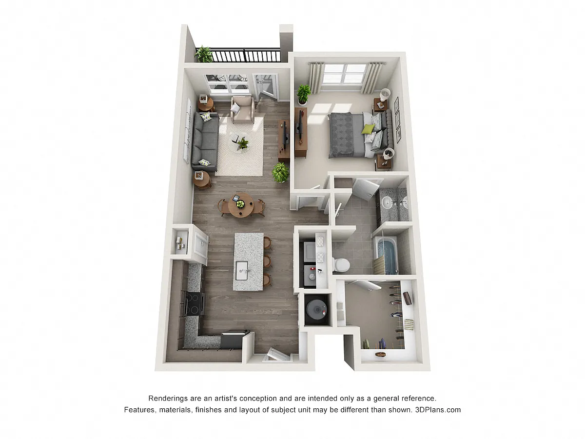 Floor plan The Montrose