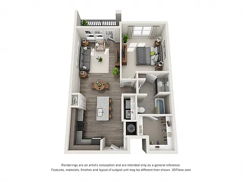 Floor plan The Montrose