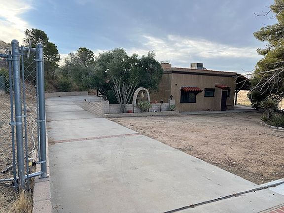 Entry driveway view from street.