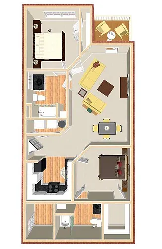 Floor plan B1