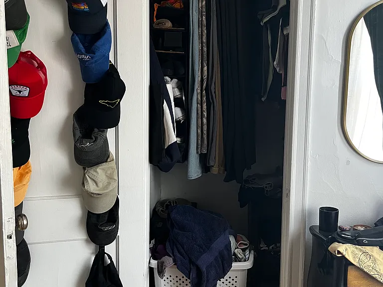bedroom closet