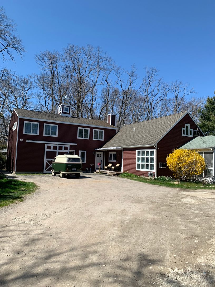  Front of house, apartment is entire right side of building, separate entrance