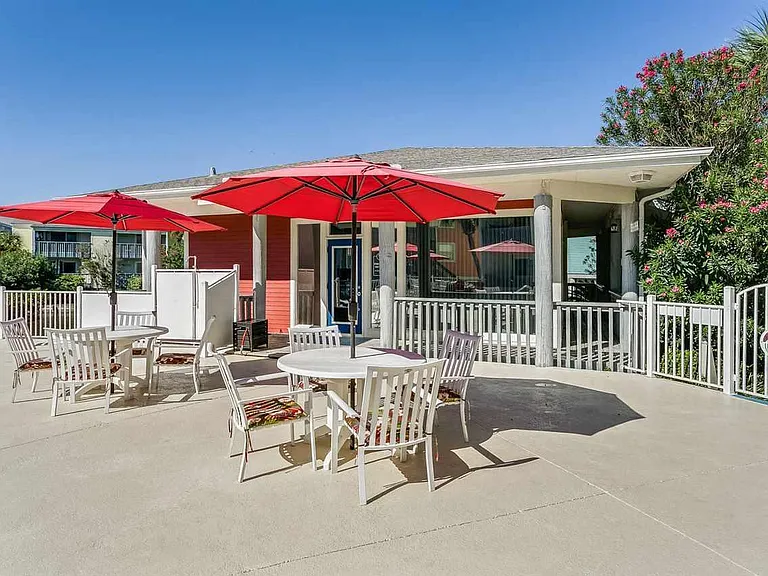 Community pool and clubhouse
