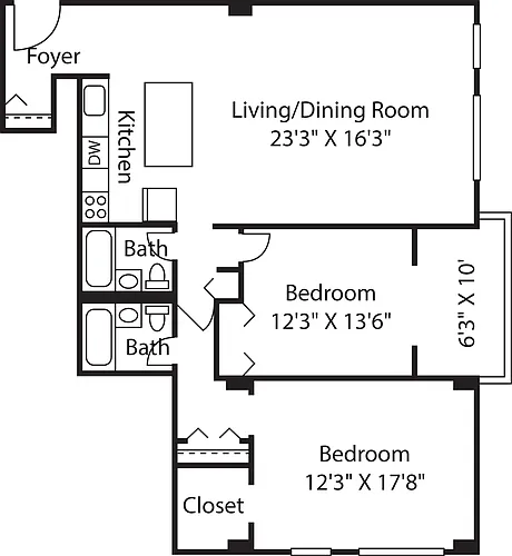 Floor plan C K 10 Emerson