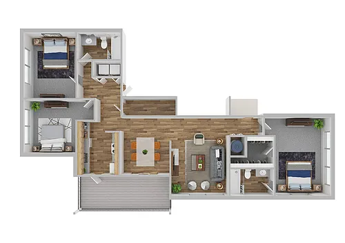 Floor plan Catalina 1