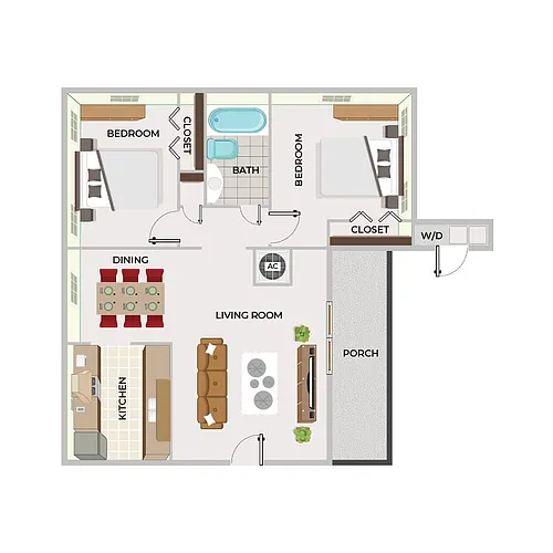 Floor plan B1