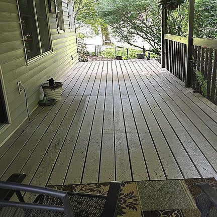 Large Covered Deck