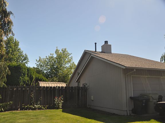 Fenced yard