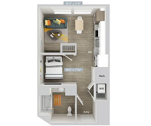 Floor plan 669