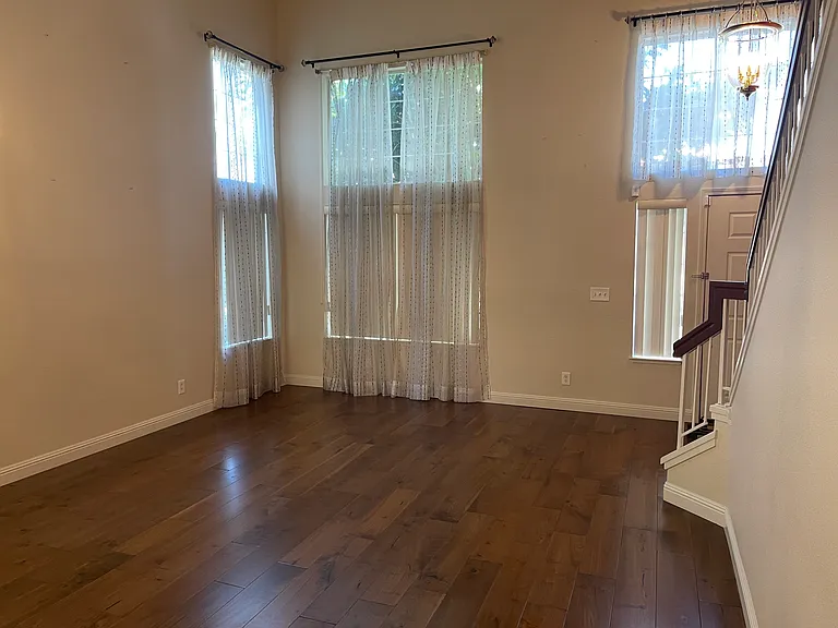 Empty living room