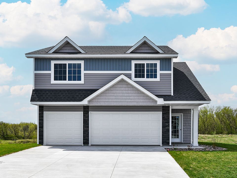 The Olson is a beautiful two story home