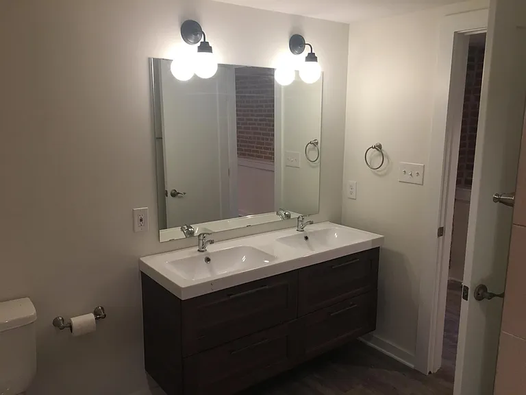 And the bathroom, likewise.