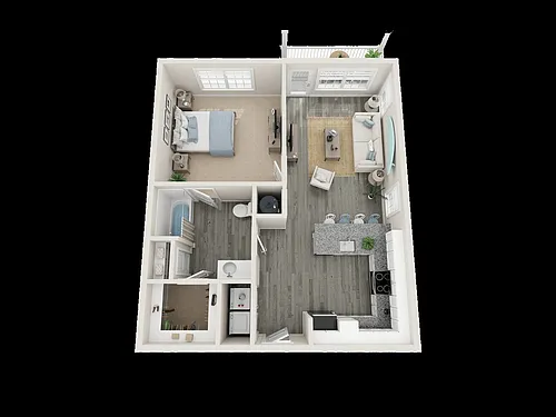 Floor plan Balsa-A1-1x1