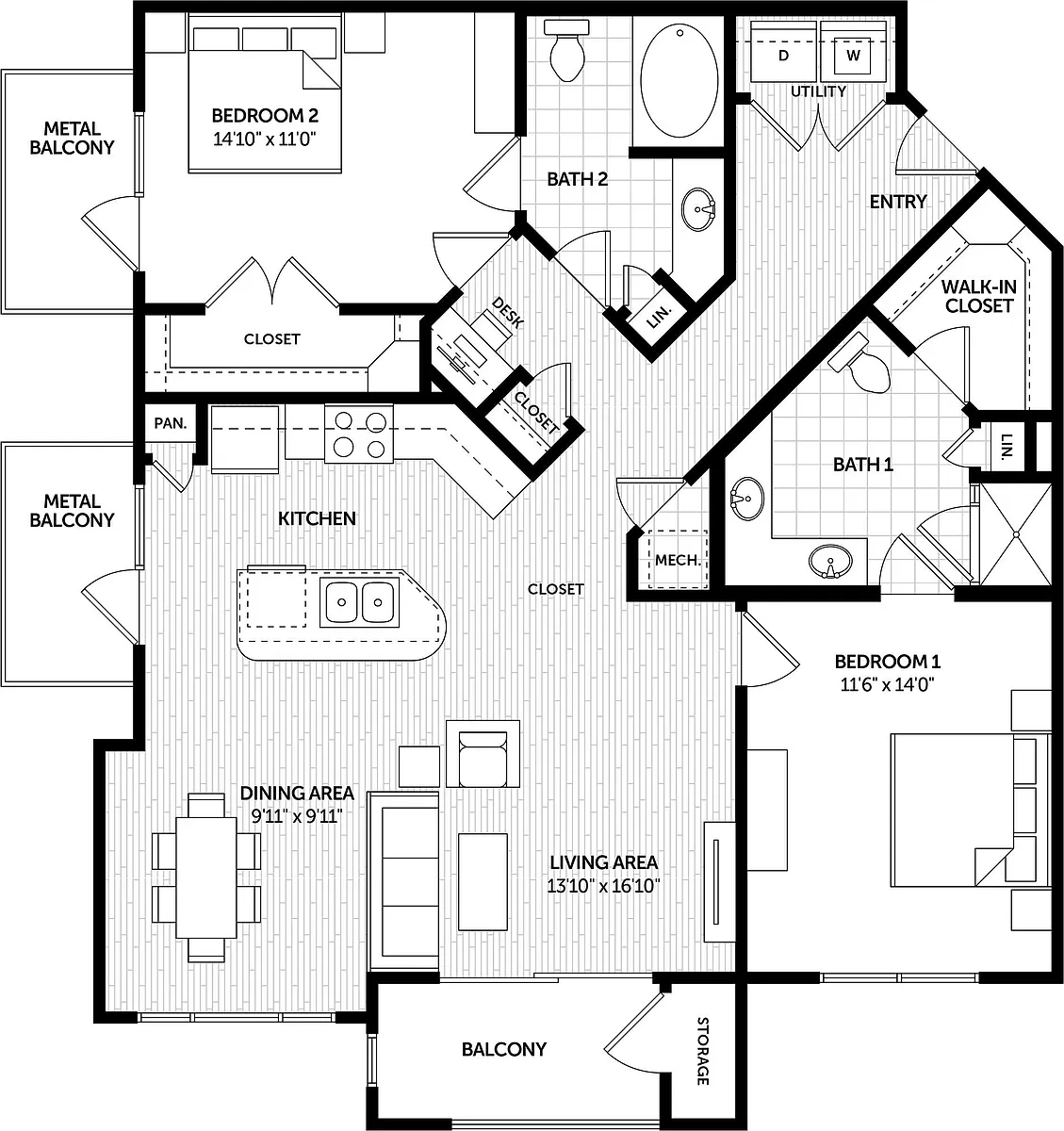 Floor plan 2ER